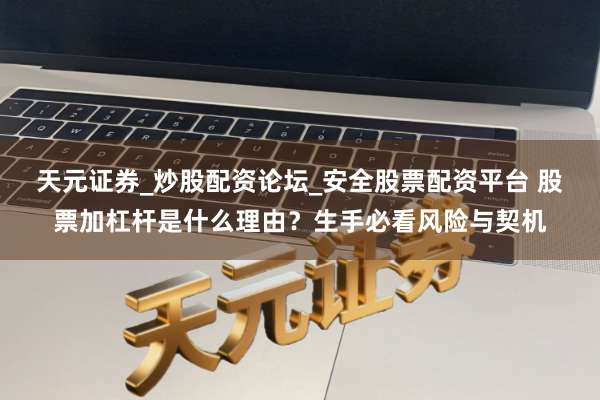 天元证券_炒股配资论坛_安全股票配资平台 股票加杠杆是什么理由？生手必看风险与契机