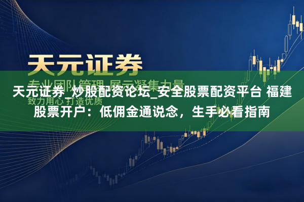 天元证券_炒股配资论坛_安全股票配资平台 福建股票开户：低佣金通说念，生手必看指南