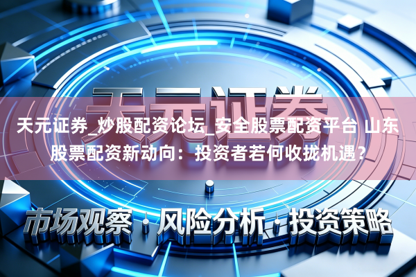 天元证券_炒股配资论坛_安全股票配资平台 山东股票配资新动向：投资者若何收拢机遇？