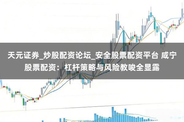 天元证券_炒股配资论坛_安全股票配资平台 咸宁股票配资：杠杆策略与风险教唆全显露