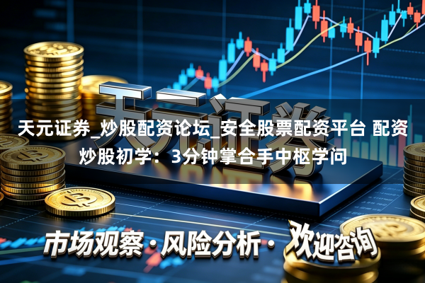 天元证券_炒股配资论坛_安全股票配资平台 配资炒股初学：3分钟掌合手中枢学问