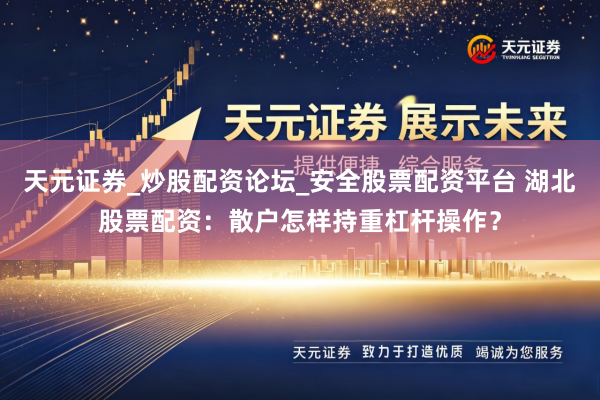 天元证券_炒股配资论坛_安全股票配资平台 湖北股票配资：散户怎样持重杠杆操作？